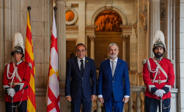 Rull i Collboni acorden estudiar l'ampliació de la seu del Parlament a la primera reunió institucional