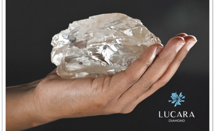 Trobat en una mina de Botswana el segon diamant més gran de tota la història, amb 2.492 kilates