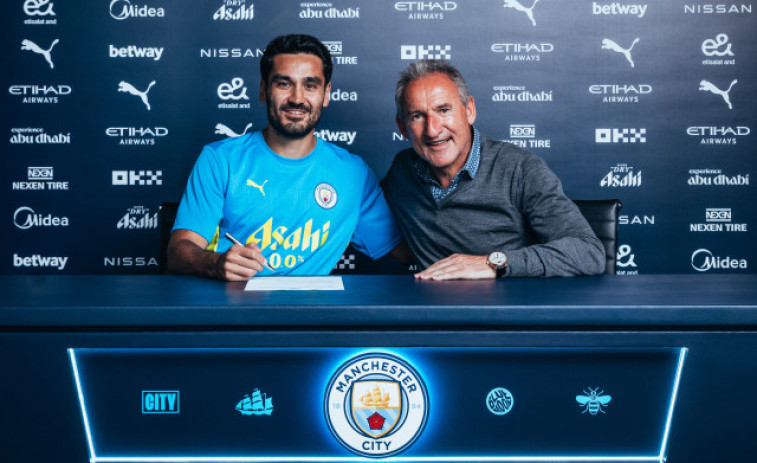 Oficial: Gundogan deixa el Barça i torna al Manchester City