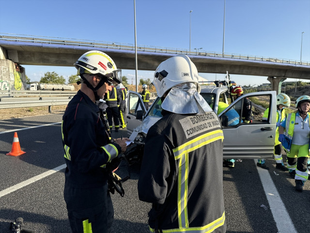 EuropaPress 6174177 accidente trafico m50 majadahonda