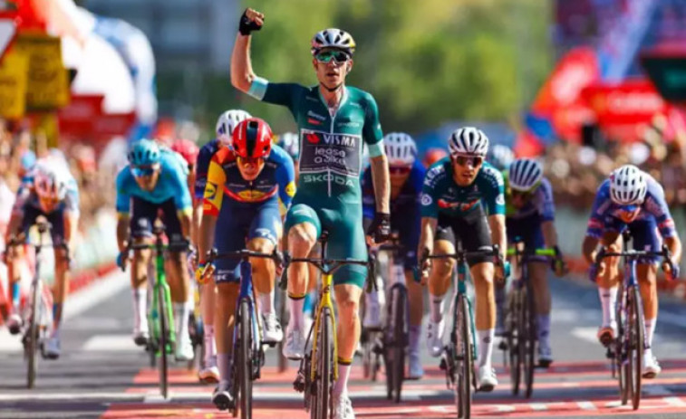 Wout Van Aert brilla a La Vuelta: el belga s'emporta la desena etapa