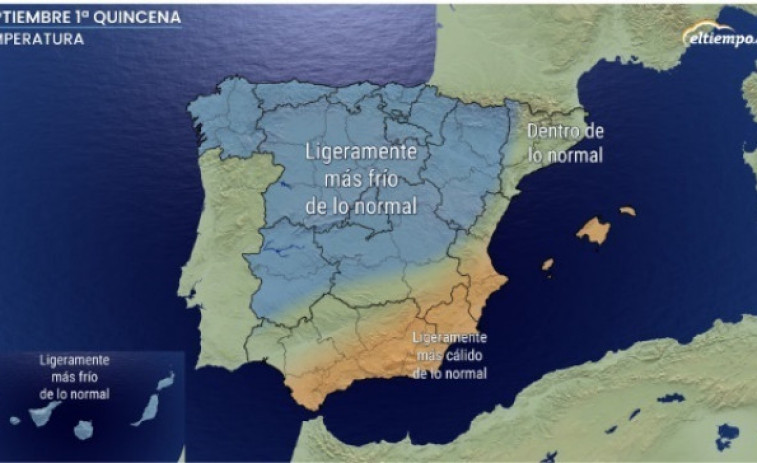 La tardor meteorològica començarà amb tempestes a àmplies zones de la Península i Balears