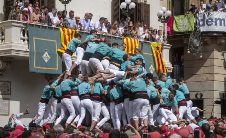 La castellera ferida després de patir una caiguda a Vilafranca del Penedès ha estat operada i està estable