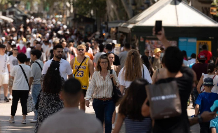 La notable pujada de visita de turistes internacionals a Catalunya al mes de juliol