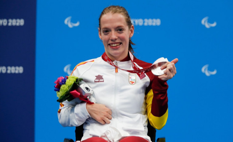 Marta Fernández aporta la 20a medalla d'Espanya, amb el bronze en 50 esquena