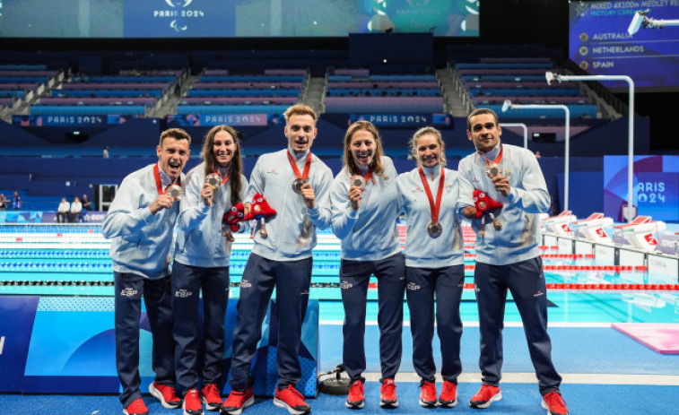 Núria Marquès aconsegueix el bronze al relleu 4x100 a París 2024