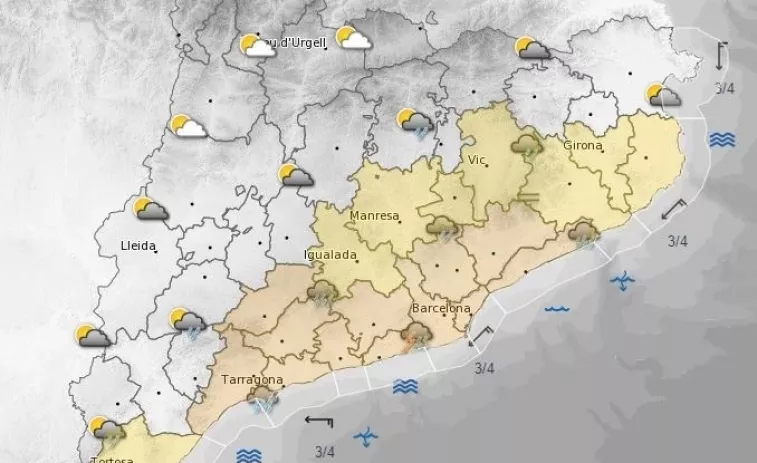 Montblanc registra fins a 123 mil·límetres de pluja