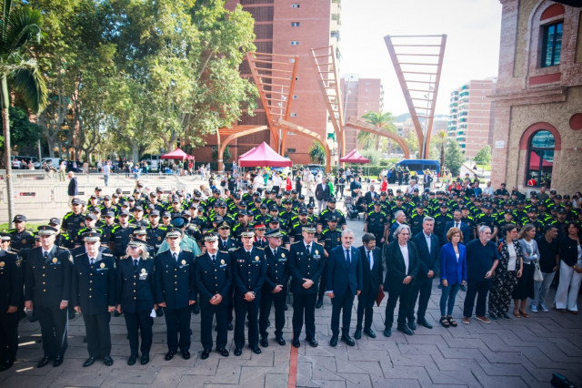 EuropaPress 6202293 acto bienvenida 133 nuevos agentes guardia urbana barcelona martes