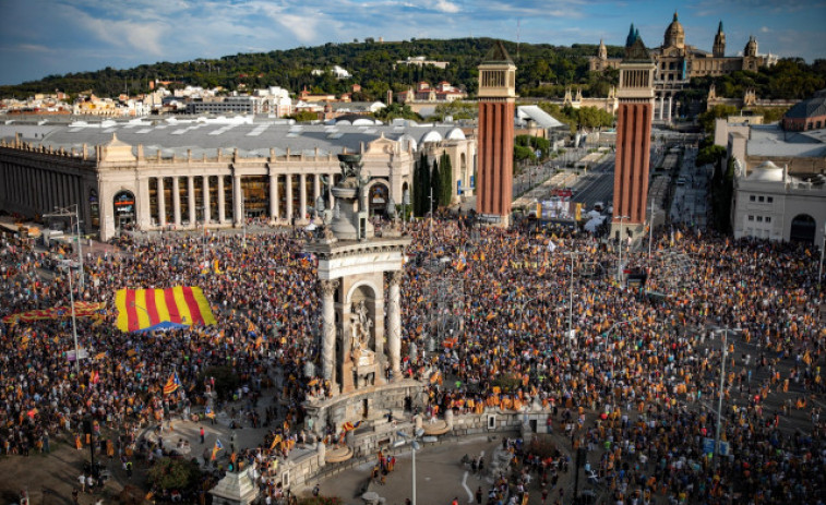 Els interessos partidistes enterboleixen la primera Diada post procés