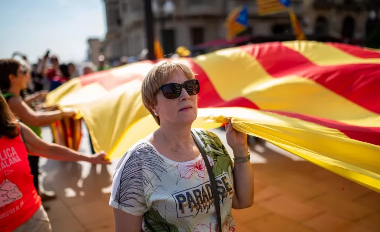 Tarragona reuneix 2.800 persones en la concentració de la Diada segons la Urbana