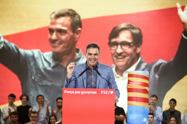 EuropaPress 5968661 secretario general psoe presidente gobierno pedro sanchez interviene acto