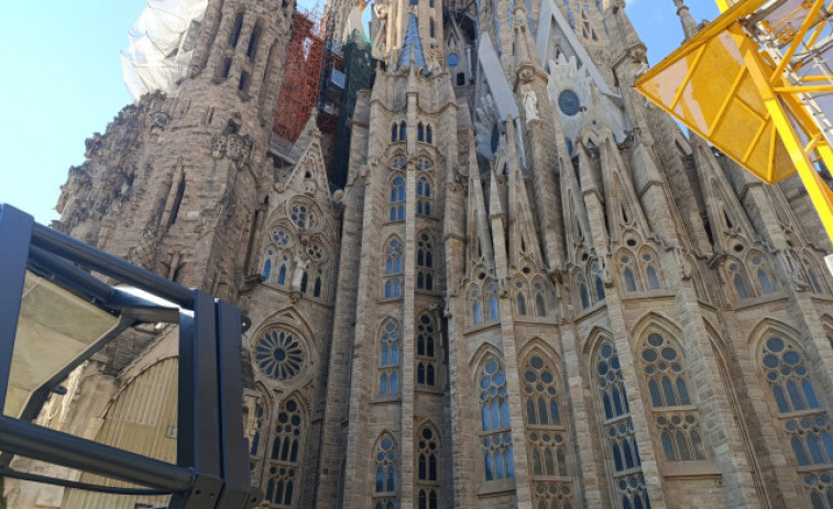 La torre de Jesucrist de la Sagrada Família s'acabarà de construir el 2025