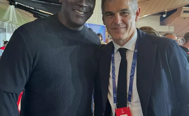 Enric Masip es rendeix a Michael Jordan: així narra com el va conèixer