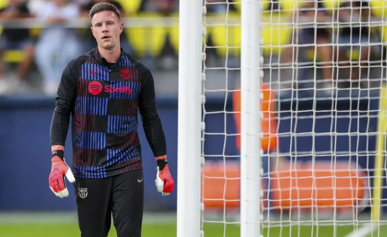 Ter Stegen podria tenir una ruptura total del tendó rotulià del genoll, i acomiadar-se així de la temporada