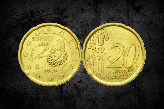 Moneda20cntimoscervantes