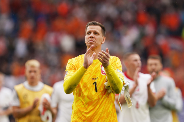 EuropaPress 6036074 goalkeeper wojciech szczesny of poland at full time during the uefa euro