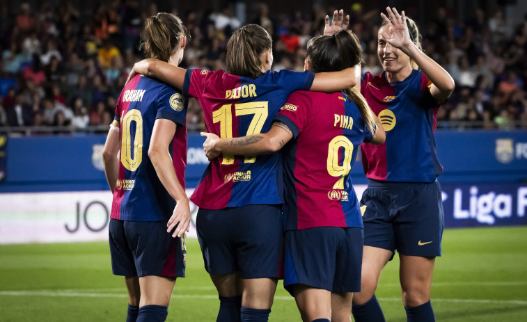 Golejada d'escàndol del Barça femení per continuar al capdavant de la Liga F (10-1)