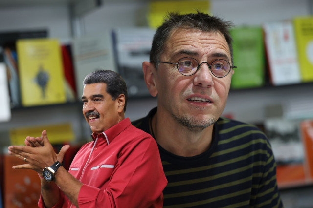 Monedero acudeix a un congrés antifeixista en què va participar Nicolás Maduro