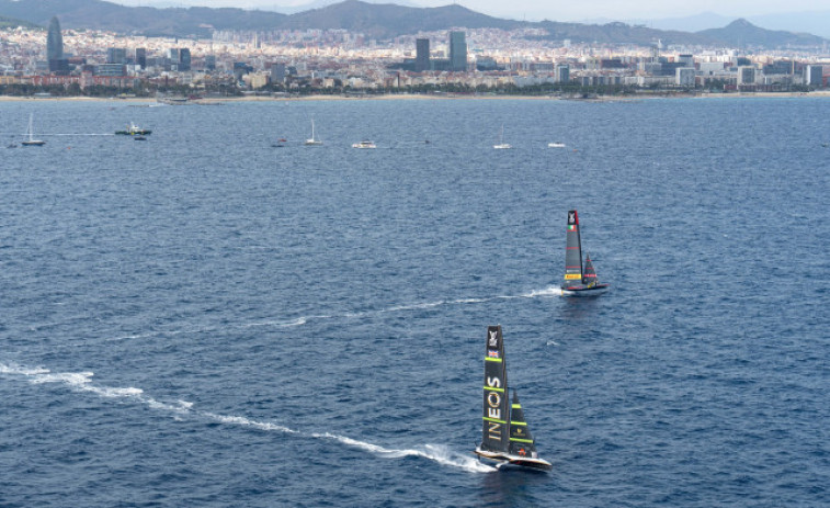 Louis Vuitton Cup: cop de puny sobre la taula d'INEOS, que es posa a un punt de la final (6-4)