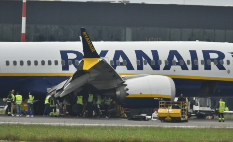 S'incendia el motor d'un vol de Ryanair: ja és el segon incident les últimes 72 hores