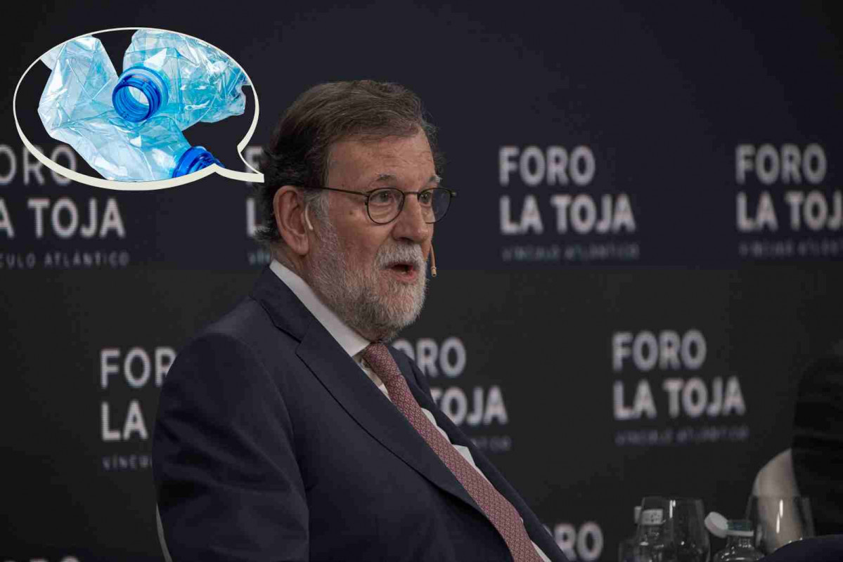 Rajoy botella