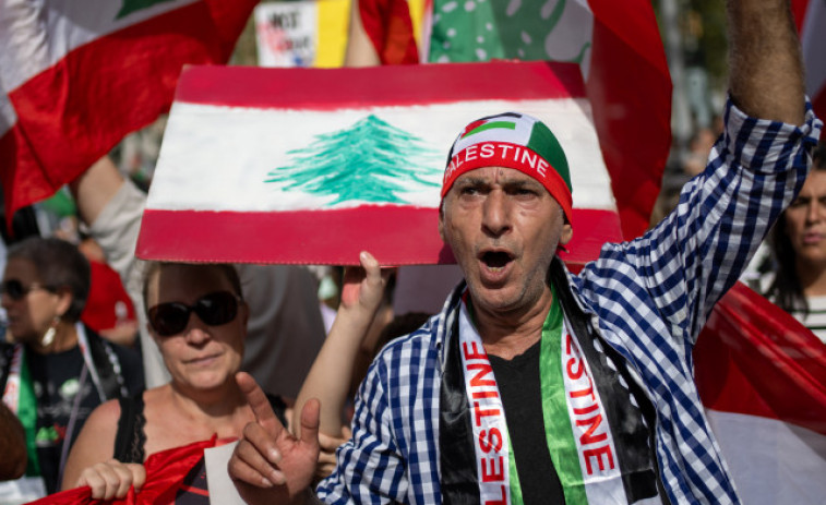 Unes 4.500 persones protesten a Barcelona en suport a Palestina i contra el “genocidi”