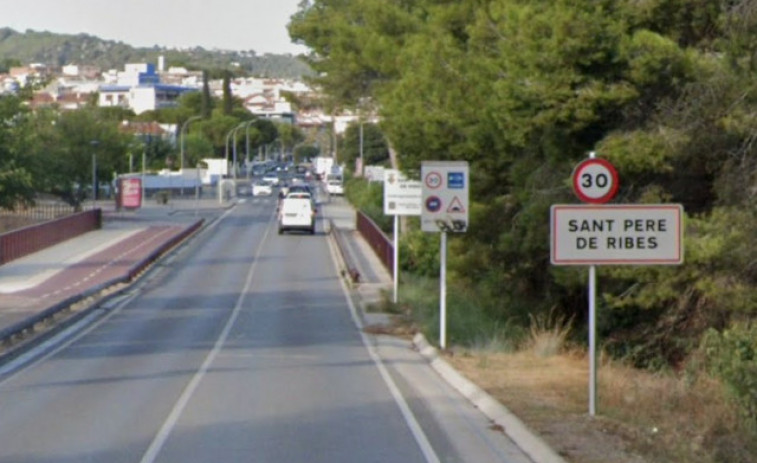 Mor un motorista en un accident a la BV-2113 a l'alçada de Sant Pere de Ribes