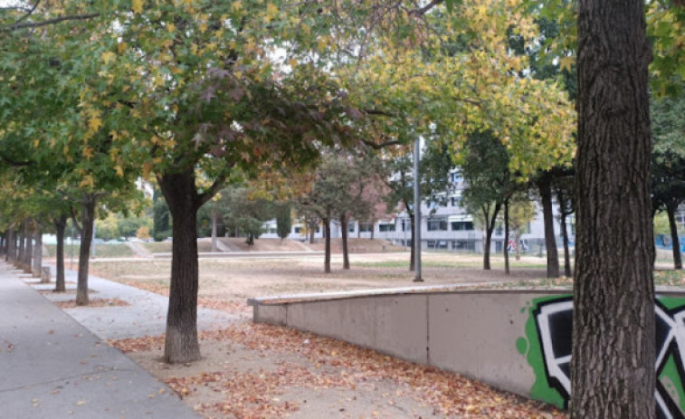 Girona habilita un circuit de gimnàstica per a gent gran al parc de la Comtessa Ermessenda