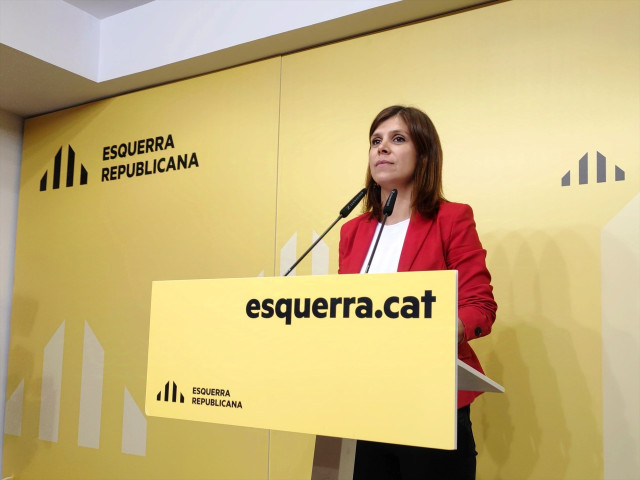 EuropaPress 6262729 portavoz erc marta vilalta rueda prensa sede partido barcelona catalunya