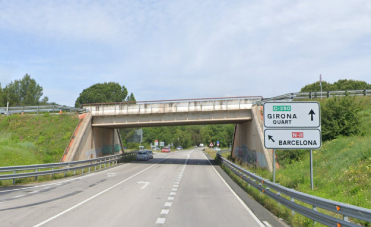 Accident mortal a Quart: mor un ciclista després de sortir de la carretera GIV-6703