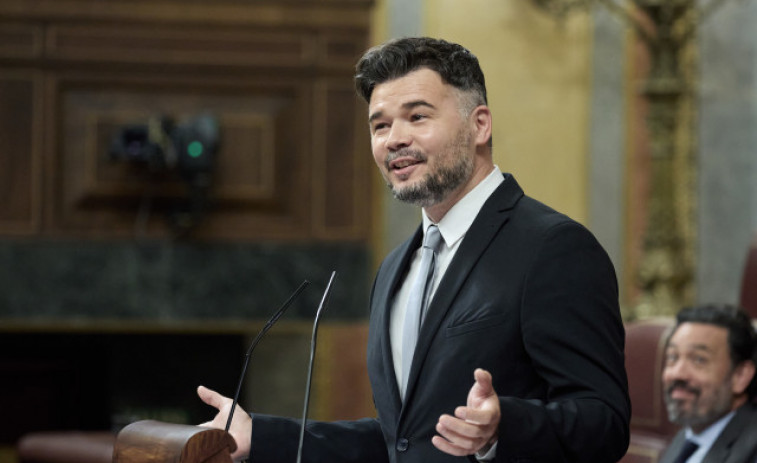 Rufián riu del PP: Del 'Que et voti Txapote' a votar Txapote