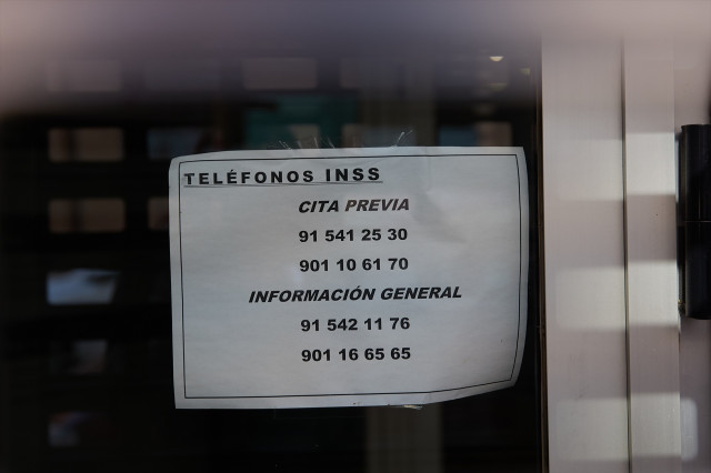 EuropaPress 5732014 telefonos cita previa instituto nacional seguridad social febrero 2024