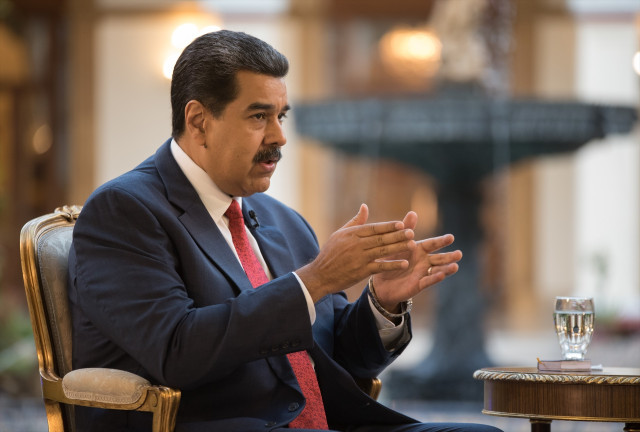 EuropaPress 6263339 caracas aug 29 2019 venezuelan president nicolas maduro speaks during an