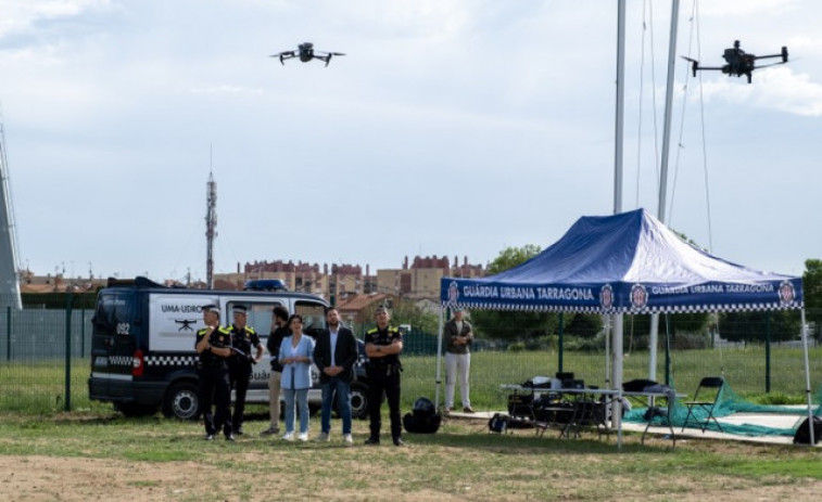 Un dron “més lleuger” per a la Guàrdia Urbana de Tarragona