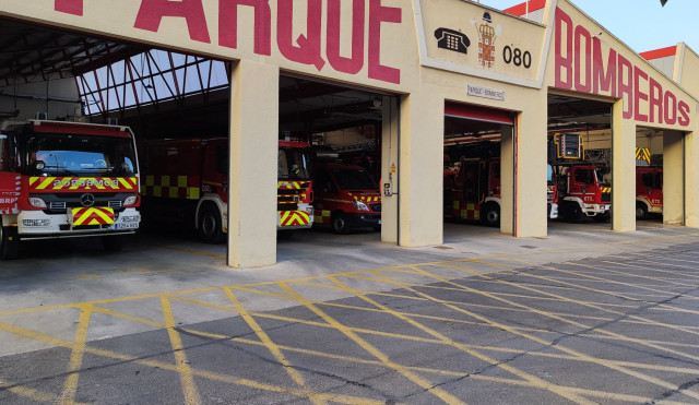 Extingit un incendi declarat en un bloc de pisos a Múrcia