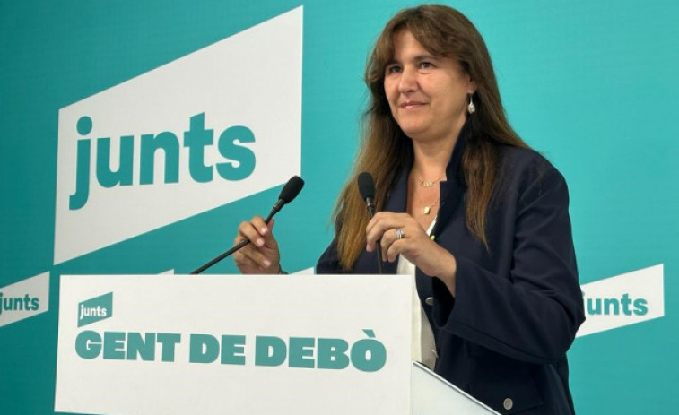 Borràs descarta fer un pas al costat a Junts i afirma que sempre serà 