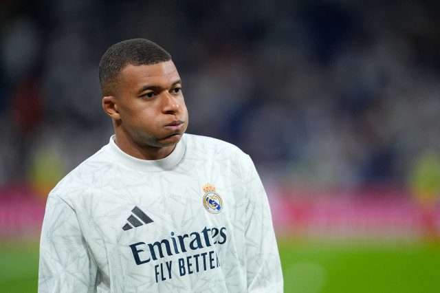 EuropaPress 6258841 kylian mbappe of real madrid gestures during the spanish league laliga ea