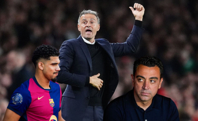 Luis Enrique assenyala Ronald Araujo i deixa el Barça de Xavi despullat: 