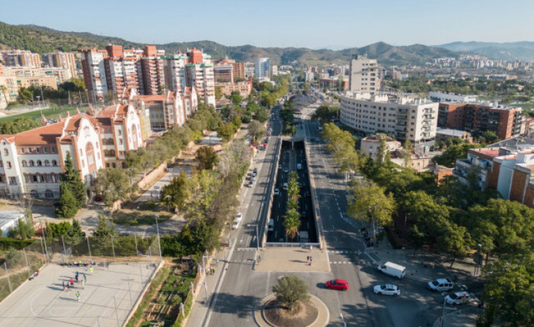 Segueix la cobertura de la ronda de Dalt: aquest és el tram que comencen a tapar aquest dimarts