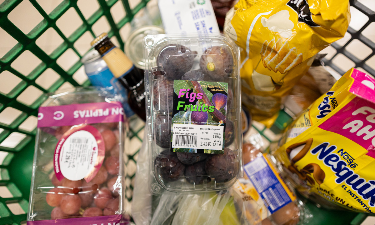 FOTOGRAFIA Figues en un supermercat de Mercadona