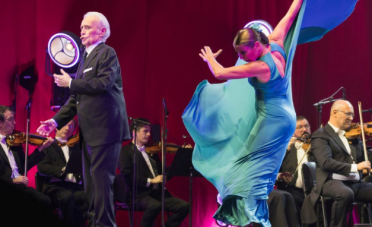 Barcelona vibra amb l'espectacle de Josep Carreras i Sara Baras per tancar la Regata Cultural