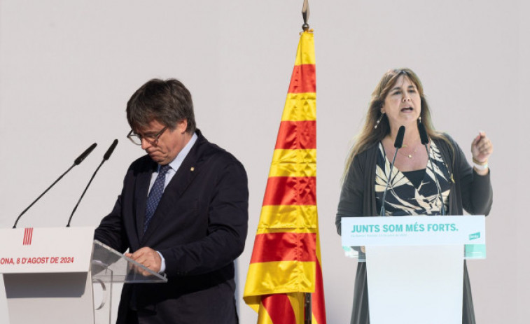 Puigdemont al cim i puntada de peu a Laura Borràs: les travesses del congrés de Junts