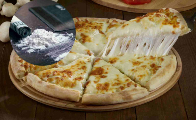 Pizza amb guarnició de cocaïna? Així era la comanda especial 