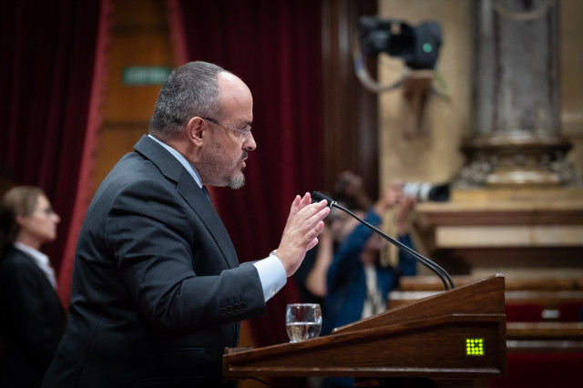 EuropaPress 6266003 lider pp catalan portavoz pp parlament alejandro fernandez interviene 1