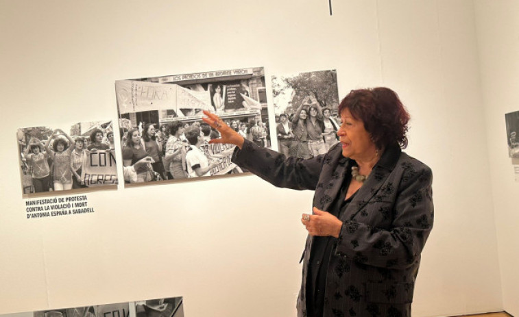 Exposició retrospectiva de Pilar Aymerich al centre d'Art Tecla Sala de L'Hospitalet