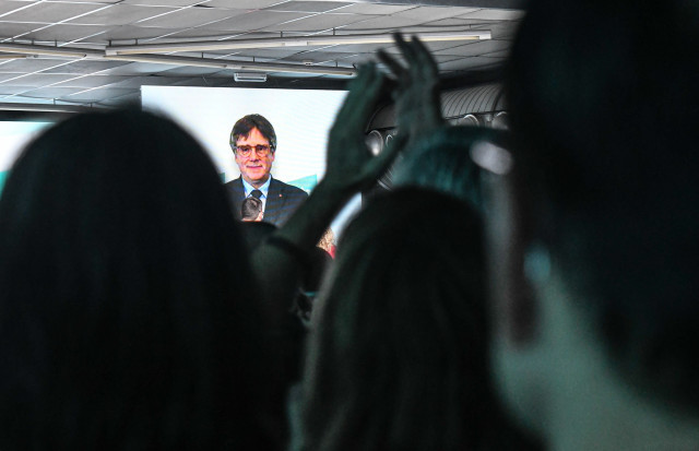 EuropaPress 6305916 nuevo presidente junts carles puigdemont interviene videoconferencia ultima