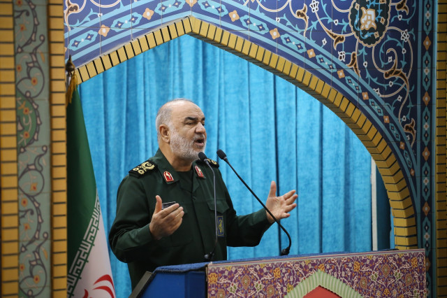 EuropaPress 6129840 april 2024 tehran iran head of irans islamic revolutionary guard corps irgc