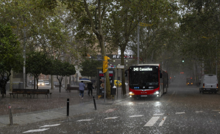 El 112 rep 313 trucades per les pluges a Catalunya fins a les 20 hores