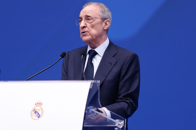 EuropaPress 6112025 florentino perez rodriguez president of real madrid attends during the