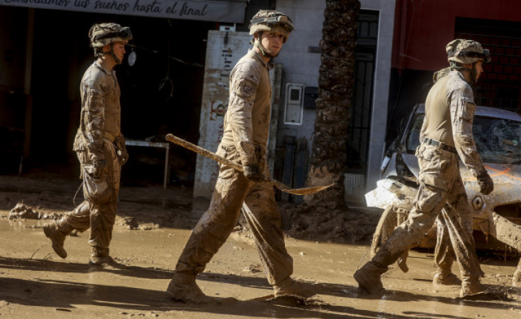 L'Exèrcit té 3.633 militars desplegats a València i 690 col·laboren des d'altres unitats logístiques